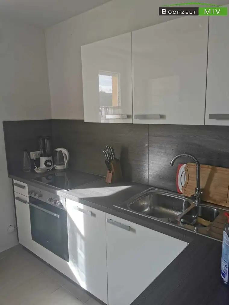Wohnpark Sandgasse - sanierte Wohnung mit 62,30 m² und möblierter Küche