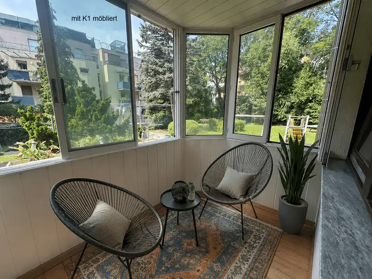 Nähe TU Petersgasse und Schulzentrum St. Peter !! nette ruhige 3 Zimmerwohnung mit verglasten Balkon und TG Platz !!