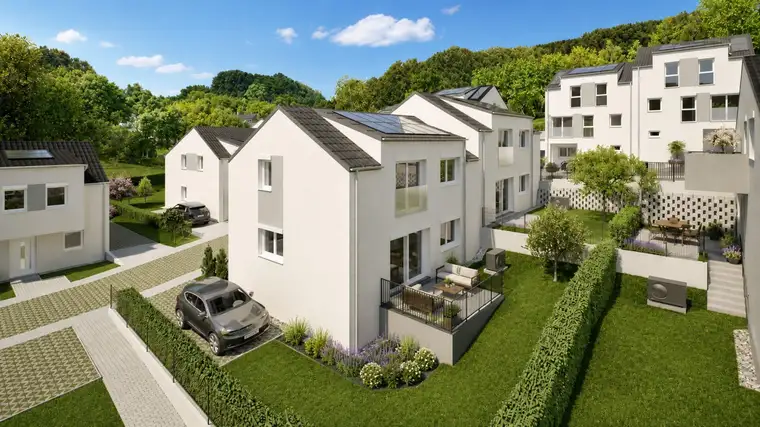 Hochwertige Doppelhaushälfte mit 175 m² Nutzfläche, Eigengarten, Keller &amp; nachhaltigem Energiekonzept