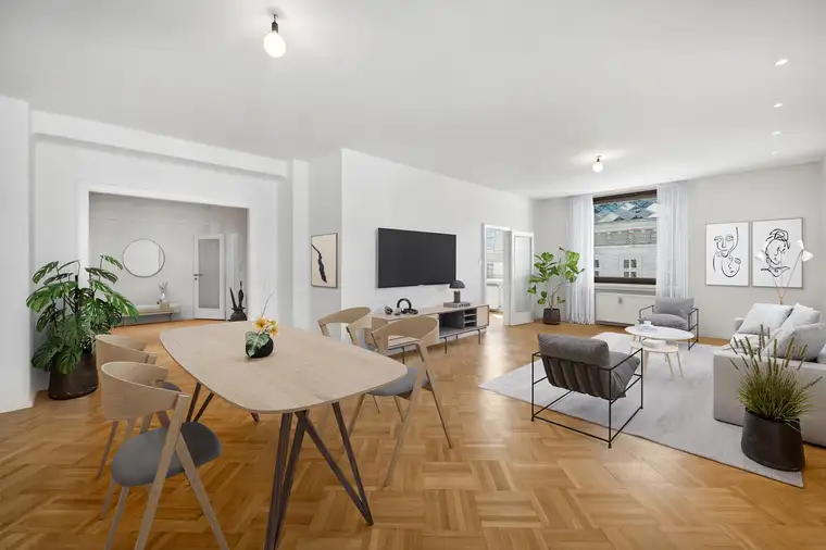 Bei der Wiener Staatsoper: Großzügiges, helles Apartment in Top-Lage