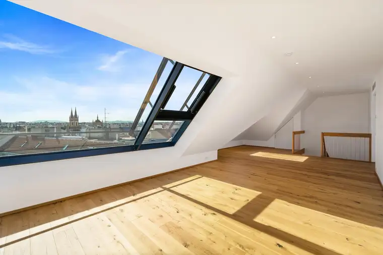 Exklusive DG-Wohnung mit Traum-Ausblick und Terrasse im Herzen des 8. Bezirks