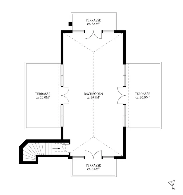 Ihr Refugium: Villa an Privatstraße inklusive zusätzlichem Baugrund