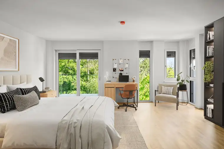 Moderner Erstbezug: Sonnige 5-Zimmer-Wohnung mit Balkon und Garten