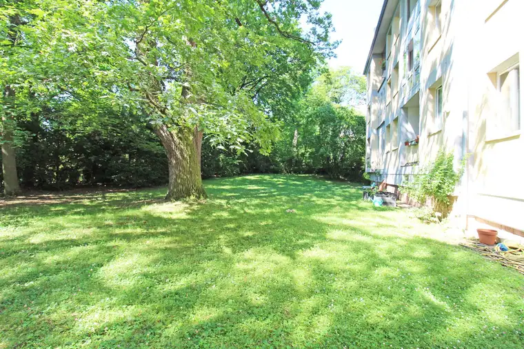 Helle 2-Zimmer-Wohnung mit Gemeinschaftsgarten