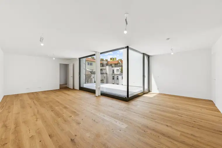 Exklusive Dachgeschosswohnung mit zwei Terrassen im Herzen des 7. Bezirks
