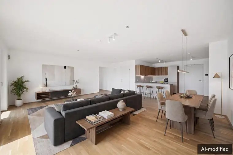 Über den Dächern Wiens: 4-Zimmer-Neubau mit Fitnessstudio, Kinoraum u.v.m.