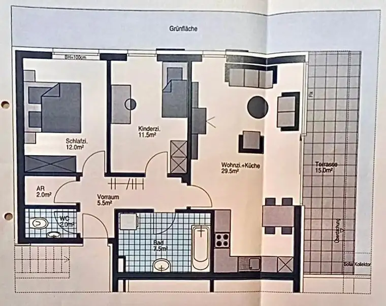 Schöne 3-Zimmerwohnung in Lustenau mit Garten: Modern, Ruhig, Ökologisch, Zentral