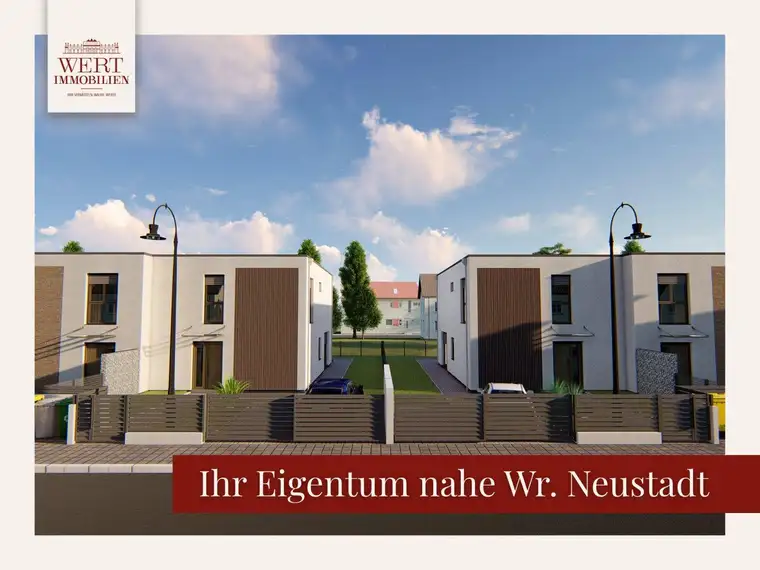 TOP LAGE - Doppelhaushälfte mit 5 Zimmern &amp; Garten an der Stadtgrenze zu Wr. Neustadt