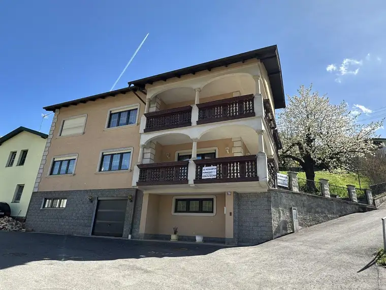 großes, sehr gepflegtes Zweifamilienhaus mit traumhaftem Blick auf die Burg