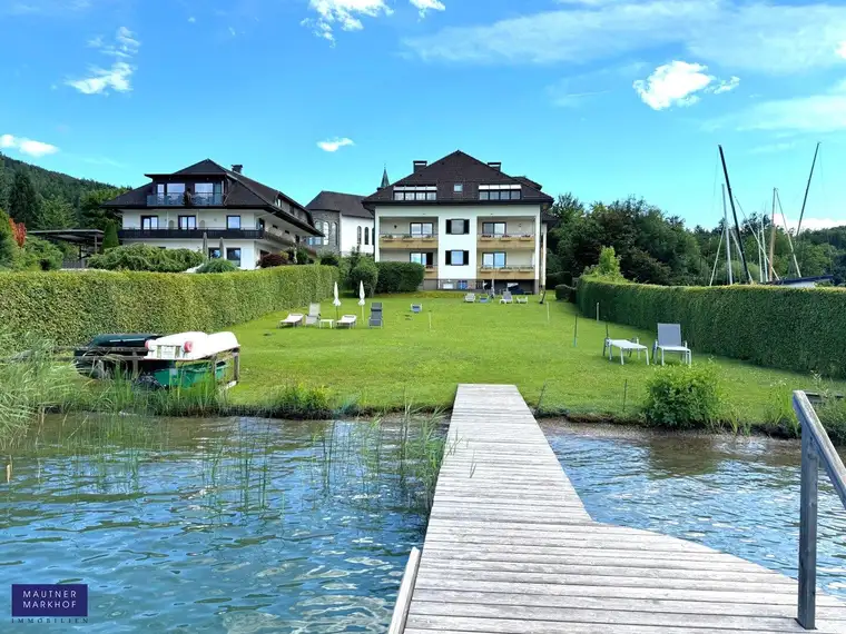 Wörthersee - Seeappartement direkter Seezugang am Südufer - Maria Wörth