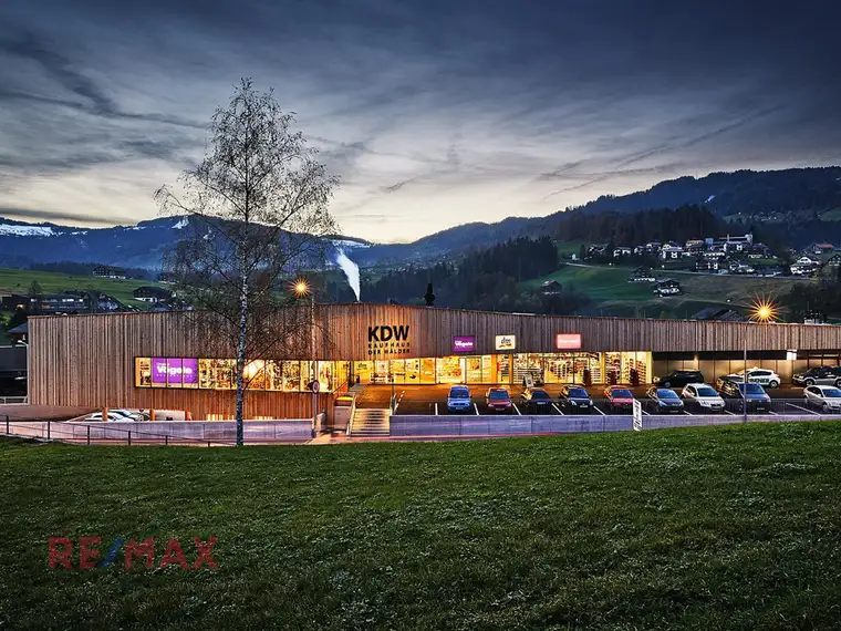 Ihr neuer Standort im Kaufhaus der Wälder im Zentrum des Bregenzerwaldes für Ihre Geschäftsidee