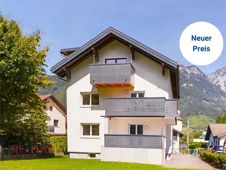 Haus mit 3 komplett renovierten Wohnungen in Bludenz zu verkaufen. Auch ideal für Investoren