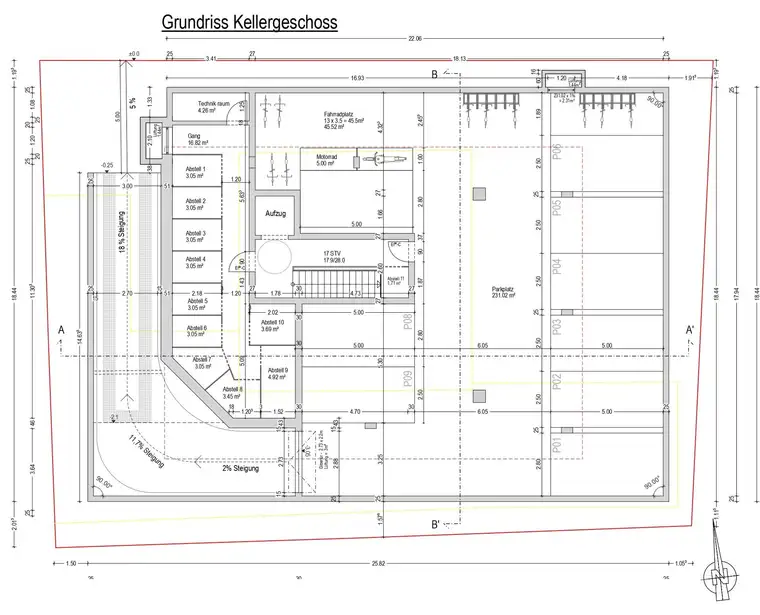 Bewilligtes Bauprojekt für 13 Mikroapartments für Hotel Garni oder Kurzzeitvermietung in Dornbirn