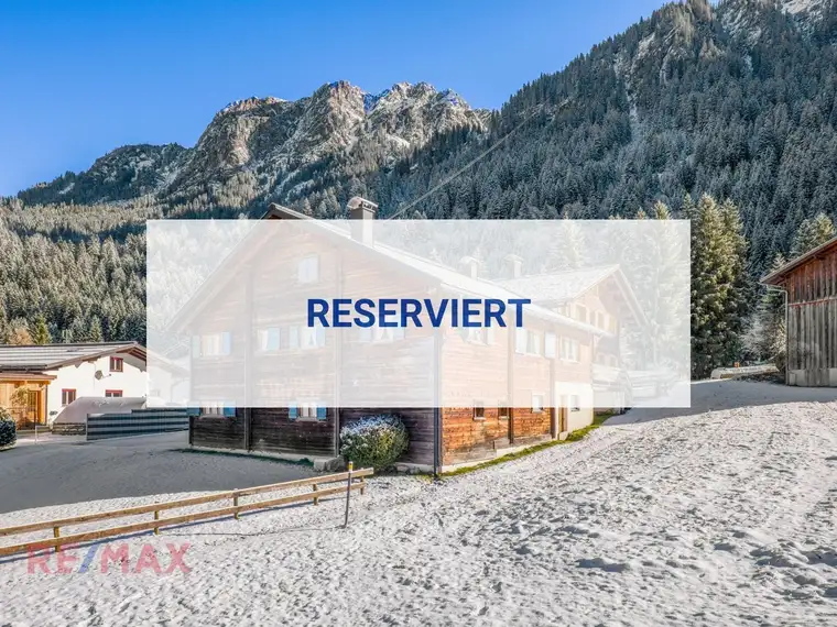 Doppelhaushälfte in Partenen - liebevoll ausgebauter Stadel im Montafon