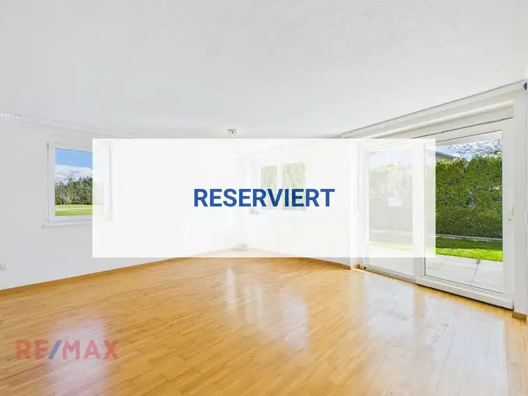 Lichtdurchflutete 3-Zimmer-Wohnung mit großzügigem Garten in Lustenau