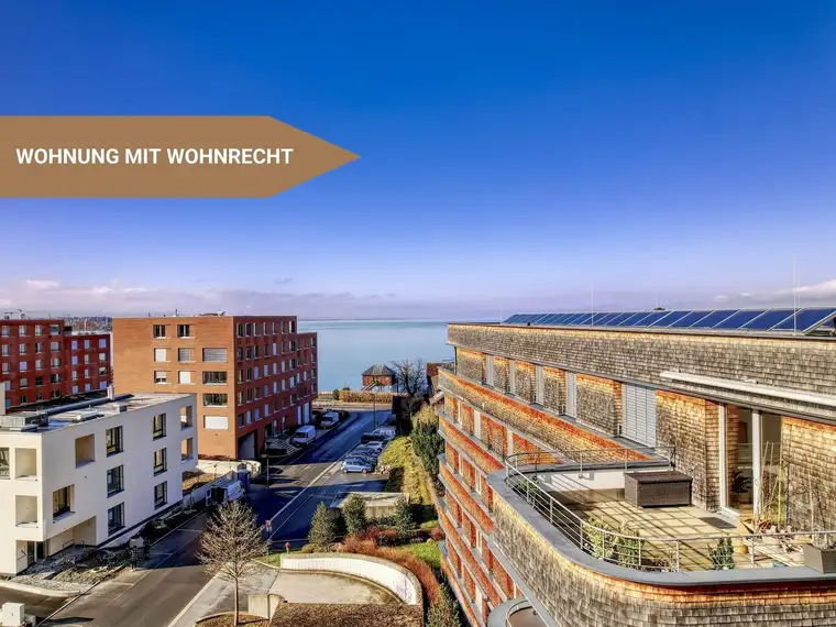 Seeblick-Investment: Exklusive Wohnung in erstklassiger Lage - Kauf mit Wohnrecht