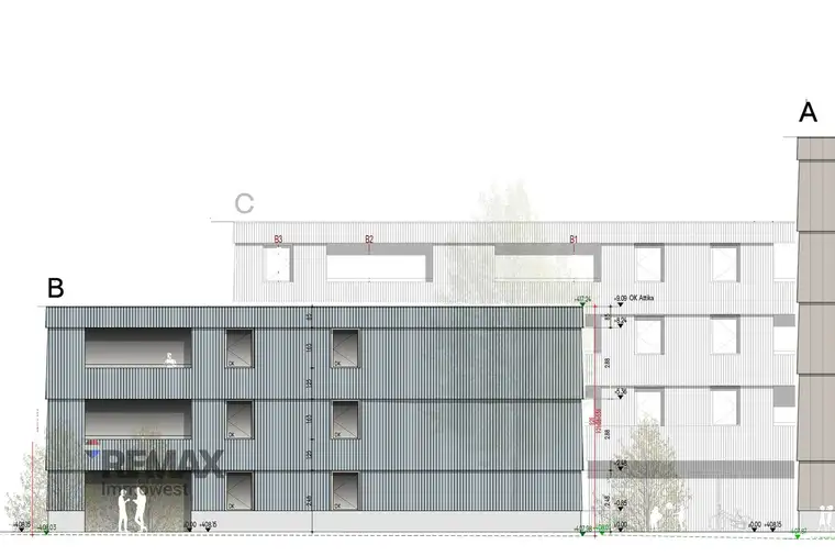 Moderne Geschäftsmietfläche für Dienstleistungs- oder Handelsbetriebe in bester, hoch frequentierter Lage von Lauterach
