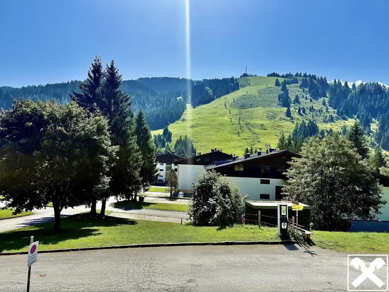 Ferienwohnung mit Blick auf die Skipiste im Hinterthal