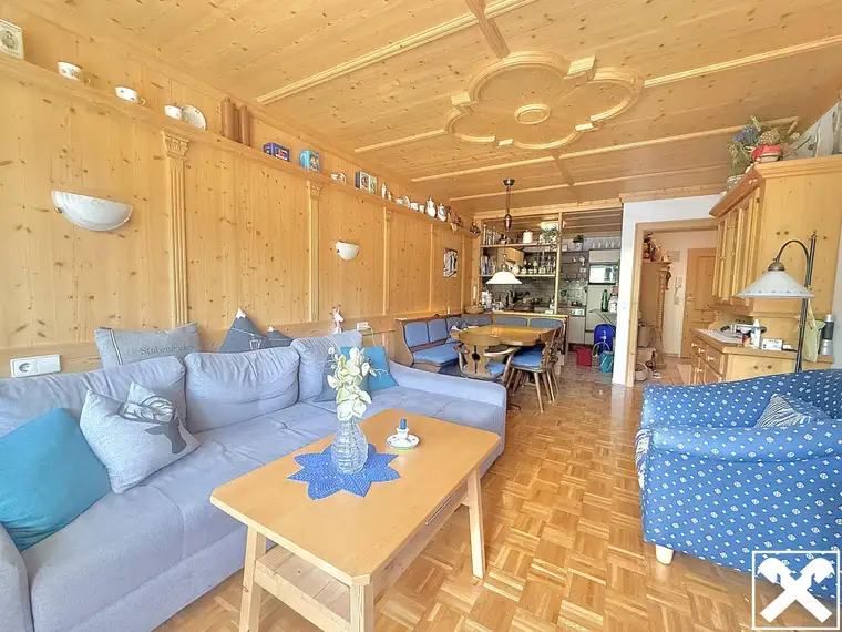 Ferienwohnung mit Blick auf die Skipiste im Hinterthal