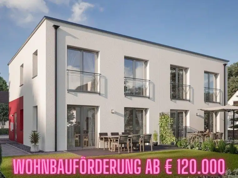 Exklusive Doppelhaushälfte am Thüringerberg: Erstbezug, 5 Zimmer, Garten - mit min. 120.000,- Wohnbauförderung! ( Haus B - rechts)