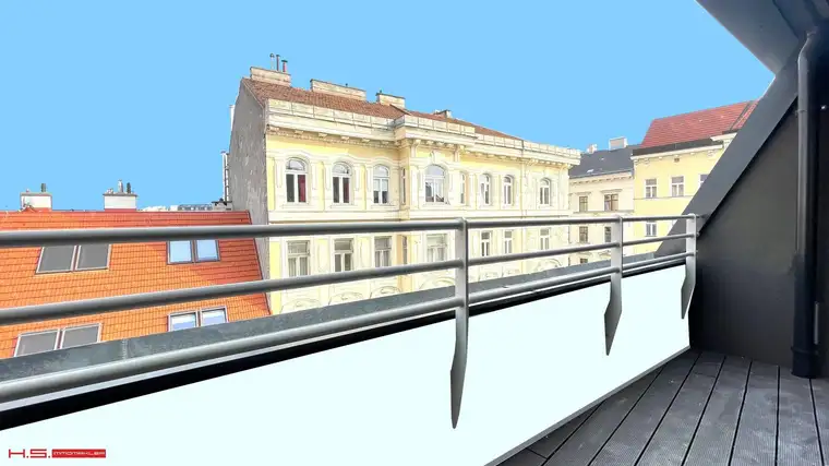 THE NEW DIMENSION NO. 1 - DACHERSTBEZUG - LOGGIA - 2 ZIMMER - CITYBLICK - HIGH END