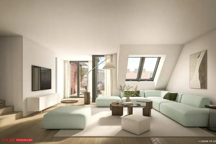 SERVITENVIERTEL - DACHTRAUM - 130m² WFL + 15qm TERRASSE - HIGH END AUSFÜHRUNG - BEZUG 1.QUARTAL 2028