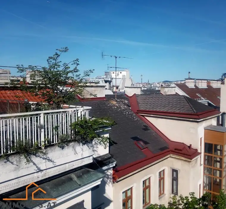*** IDEAL für Start Ups / Freiberufler: Margarethenstraße helles Atelier-Buero mit 20m² Dachterrasse***