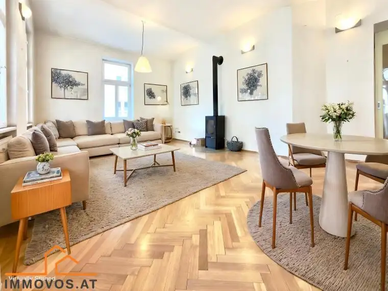 HERRSCHAFTLICHES WOHNEN: 180 M² ALTBAU-JUWEL MIT 6 ZIMMERN
