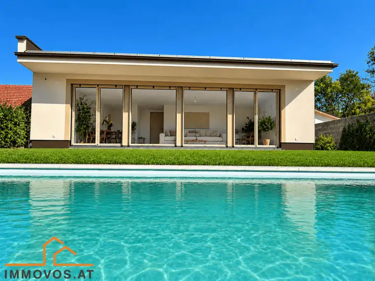 **NEU**EXKLUSIVER GRIFFNER BUNGALOW MIT POOL AUF 1.329 m² GRUNDSTÜCK OPTIONAL ZUSÄTZLICHES GÄSTEHAUS !