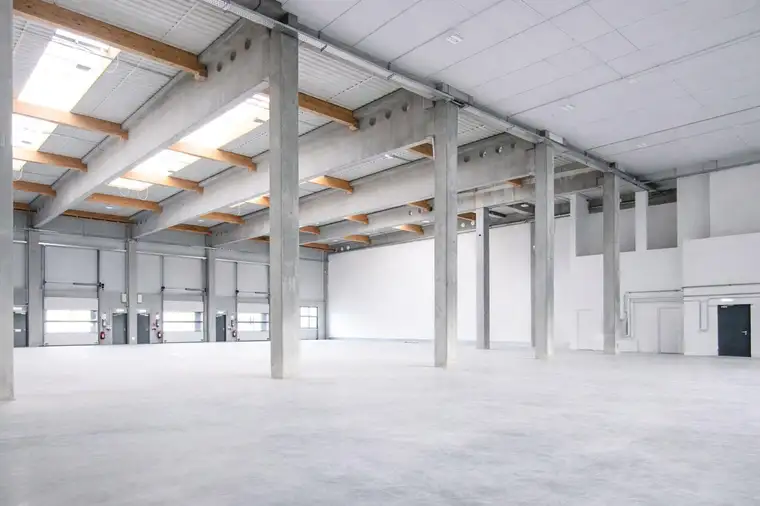 Lagerhalle südlich von Wien, in Wr. Neudorf