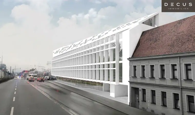 Liegenschaft samt Baubewilligung für ein attraktives Bürohaus