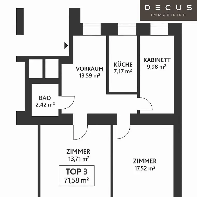 Altbauwohnung mit Potenzial – 3 Zimmer im 20. Bezirk