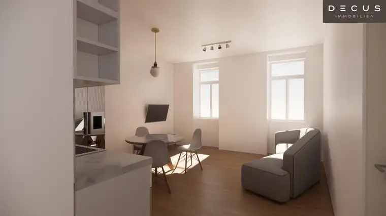 | ERSTBEZUG NACH SANIERUNG | WÄRMEPUMPE | 2 ZIMMER |