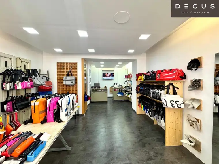 | ATTRAKTIVES GESCHÄFTSLOKAL IN PROMINENTER EINKAUFSSTRASSE | ca. 55m² NUTZFLÄCHE | SEHR GUTE LAGE | INNENSTADT
