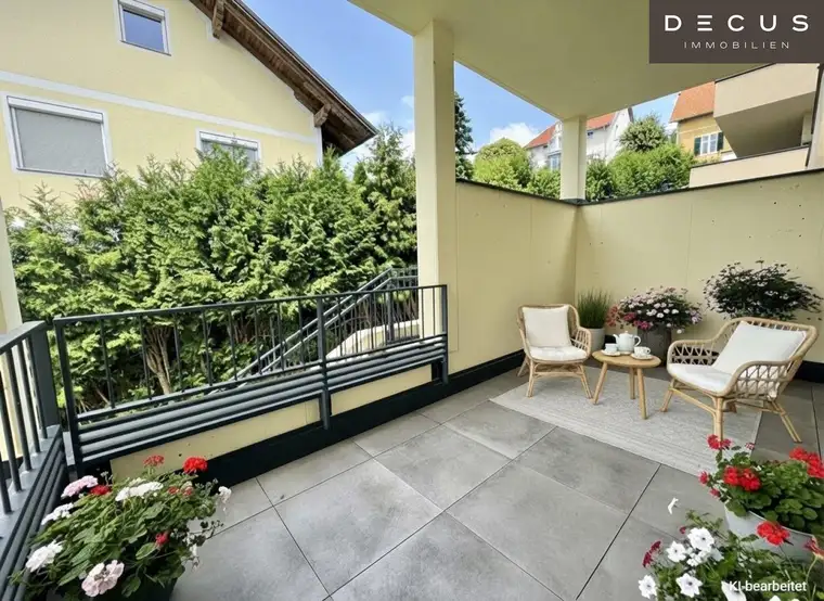 | MODERNE 2-ZIMMER -TERRASSENWOHNUNG | ca.54m² | HELL &amp; SONNIG | NÄHE MED-UNI | TOP LAGE IN GRAZ-RAGNITZ
