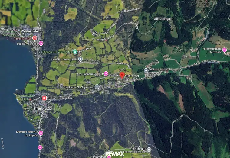 Baugrundstück in sonniger Lage von Thumersbach - Mitterberg