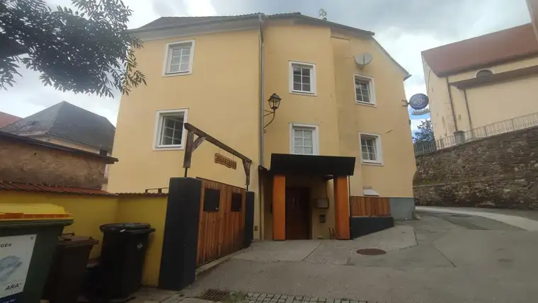 Kellerbar mit Garten in der Innenstadt