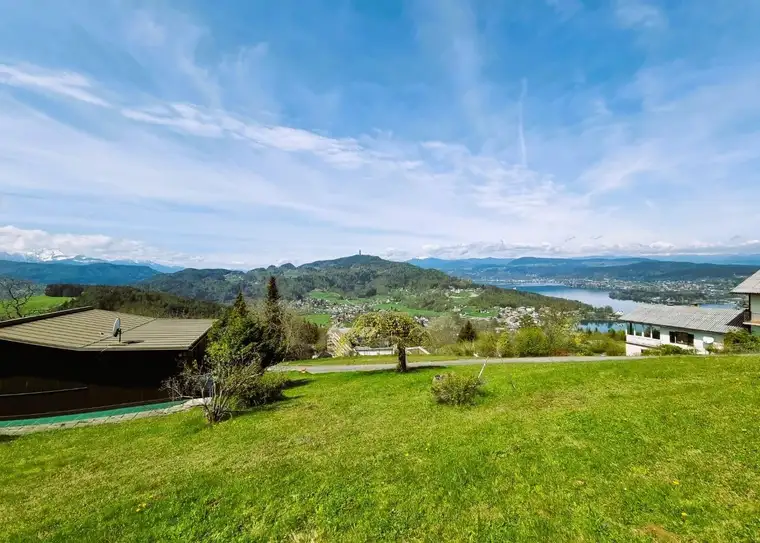 4254m² # Baugrundstück für Traumvilla # in Aussichtslage auf den Wörthersee