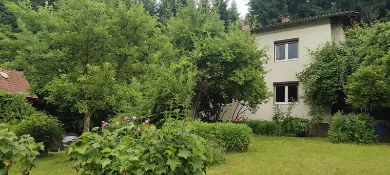 Rarität - Einfamilienhaus mit Hauswald und Wiese in sehr beliebter Wohngegend