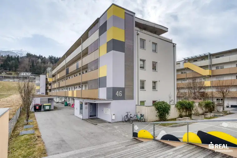 Gut eingeteilte 3-Zimmer-Gartenwohnung in Innsbruck