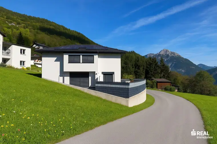 Modernes Fertigteilhaus in Wenns – stilvoll wohnen mit traumhaftem Ausblick