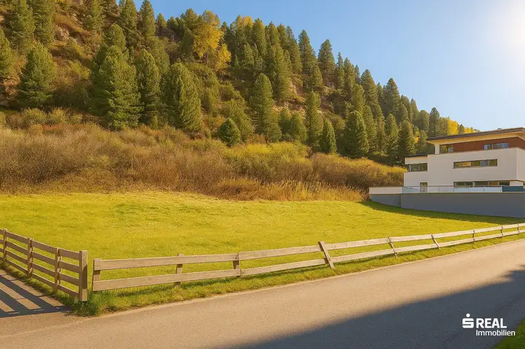 Baugrundstück in Obergurgl – Wohngebiet in ruhiger Lage nahe dem Ortskern
