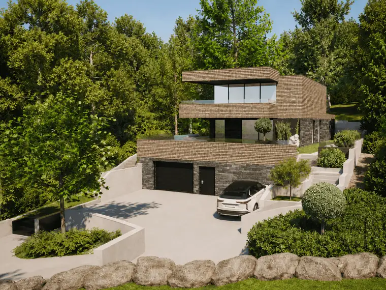 Objekt Nr.: J5001 - St. Johann i.T. - FREIZEITWOHNSITZ | Modernes Chalet in einzigartiger Süd-, Natur- und Panoramalage | Erstbezug 2026/2027
