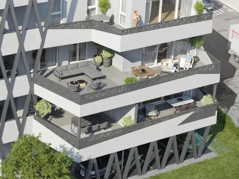 AKTION Vorverkauf! Neubau! 4-Zimmerwohnung mit 50m² SÜD-Terrasse! PROVISIONSFREI FÜR KÄUFER!