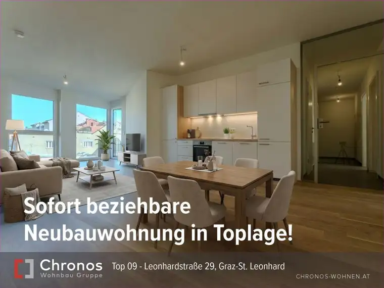 Sofort beziehbare Neubauwohnung! Besichtigungen jederzeit möglich! Klimaanlage!