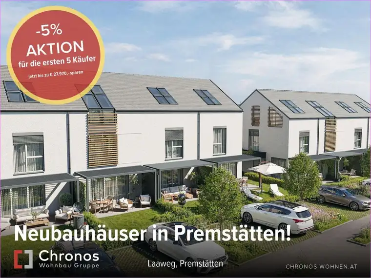 Aktion! Verkaufsstart! Neubauhäuser in Unterpremstätten! Provisionsfrei und direkt vom Bauträger!