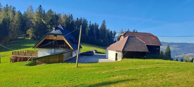 RÜCKZUGSORT AUF 1200 M SEEHÖHE- NATURIDYLLE MIT WEITBLICK UND VIEL PLATZ FÜR IHRE IDEEN!
