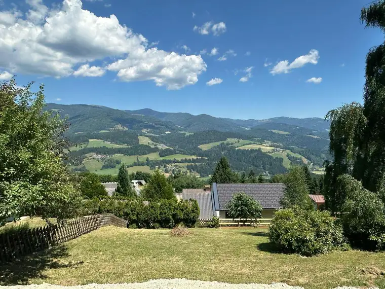 Traumhaftes Grundstück mit Panoramablick am Rainsberg, 9463 Weitenbach