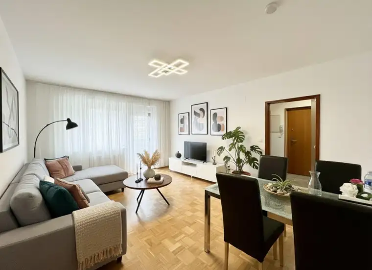 Wetzelsdorf! Sonnige 3-Zimmer-Wohnung mit Westbalkon und Parkplatz