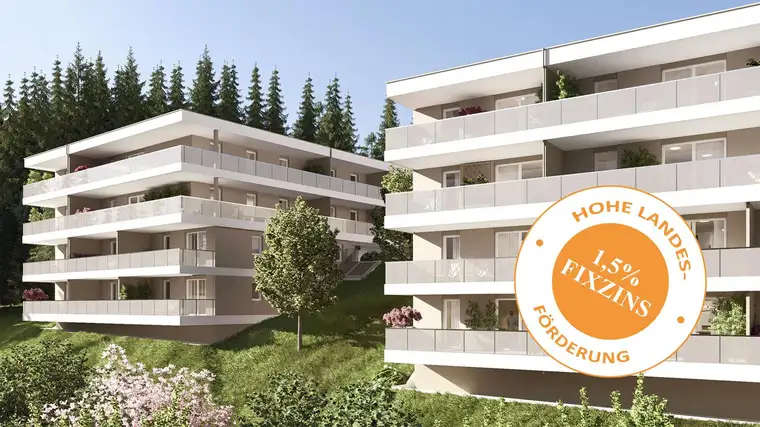 PROVISIONSFREI &amp; HOHE LANDESFÖRDERUNG: WOHNPARK AM POSCHENHOF - Ihre perfekte Familienwohnung